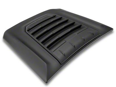 Air Design AD Style Hood Scoop; Satin Black (16-23 Tacoma w/o TRD Pro or Sport Hood)