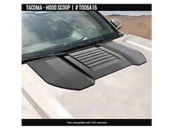 Air Design Hood Scoop; Satin Black (24-26 Tacoma, Excluding TRD Pro)