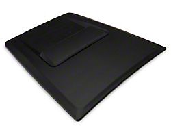 Air Design OE Style Hood Scoop; Satin Black (16-23 Tacoma w/o TRD Pro or Sport Hood)