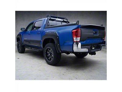 Air Design Off-Road Styling Kit with OE Style Hood Scoop; Satin Black (16-23 Tacoma Double Cab w/o TRD Pro or Sport Hood)