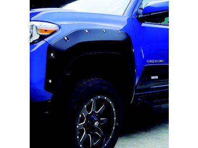 Air Design Super Bolt Fender Flares; Unpainted (16-23 Tacoma)