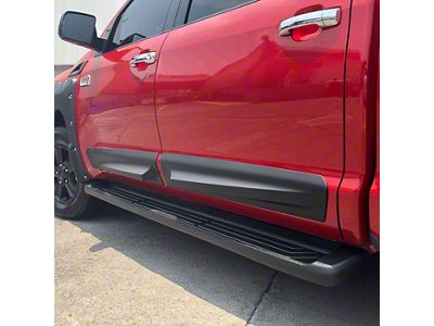 Air Design Door Rocker Panels; Satin Black (14-21 Tundra CrewMax)