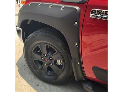 Air Design Super Bolt Fender Flares; Satin Black (14-21 Tundra)
