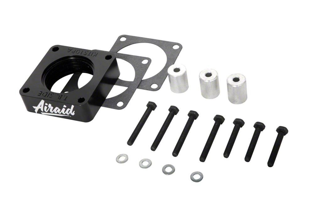 AIRAID 310-510 PowerAid Throttle Body Spacer For 91-06 Jeep Wrangler YJ, TJ, Unlimited, Cherokee XJ, Comanche MJ & Grand Cherokee ZJ, WJ With 4.0L I6 Engine