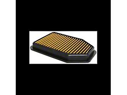 Airaid Direct Fit Replacement Air Filter; Yellow SynthaMax Dry Filter (07-18 Jeep Wrangler JK)