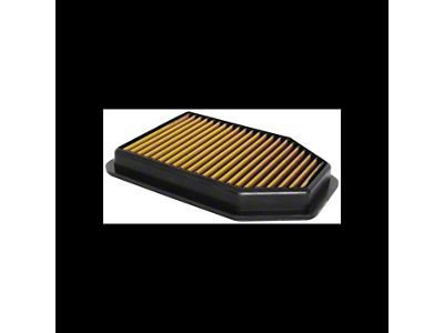 Airaid Direct Fit Replacement Air Filter; Yellow SynthaMax Dry Filter (07-18 Jeep Wrangler JK)