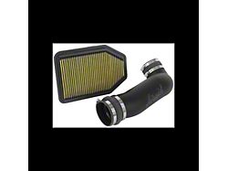 Airaid Junior Intake Tube Kit with Yellow SynthaFlow Oiled Filter (12-18 3.6L Jeep Wrangler JK)