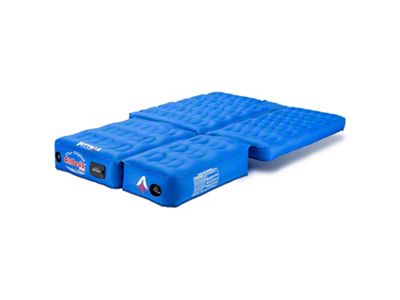 AirBedz Original Air Mattress with Built-in Rechargeable Battery Air Pump; Blue (21-25 Bronco 4-Door)