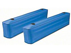 AirBedz Original Inflatable Wheel Well Side Inserts; Blue (20-25 Jeep Gladiator JT)