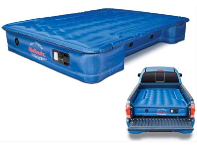 AirBedz Original Truck Bed Air Mattress with Built-in Rechargeable Battery Air Pump; Blue (07-25 Tundra w/ 8-Foot Bed)