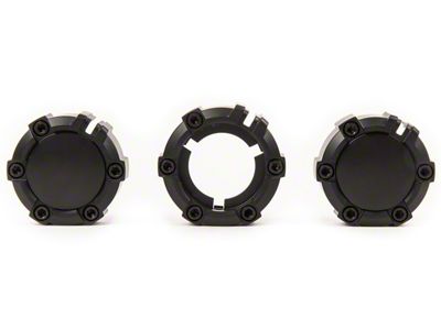 AJT Design Interior Climate Knobs; Black (10-24 4Runner, Excluding Limited)