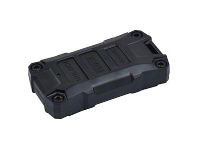 AJT Design Injection Key Fob; Black (18-25 Jeep Wrangler JL)