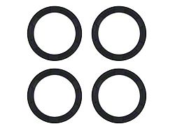 AJT Design Interior Vent Rings; Black (16-23 Tacoma)