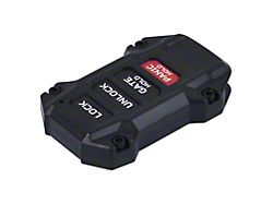 AJT Design Injection Key Fob; Black (22-26 Tundra)