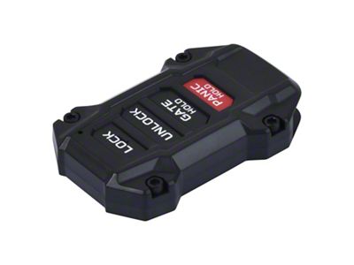 AJT Design Injection Key Fob; Black (22-25 Tundra)