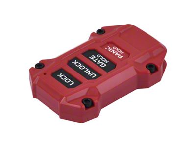 AJT Design Injection Key Fob; Red (22-25 Tundra)
