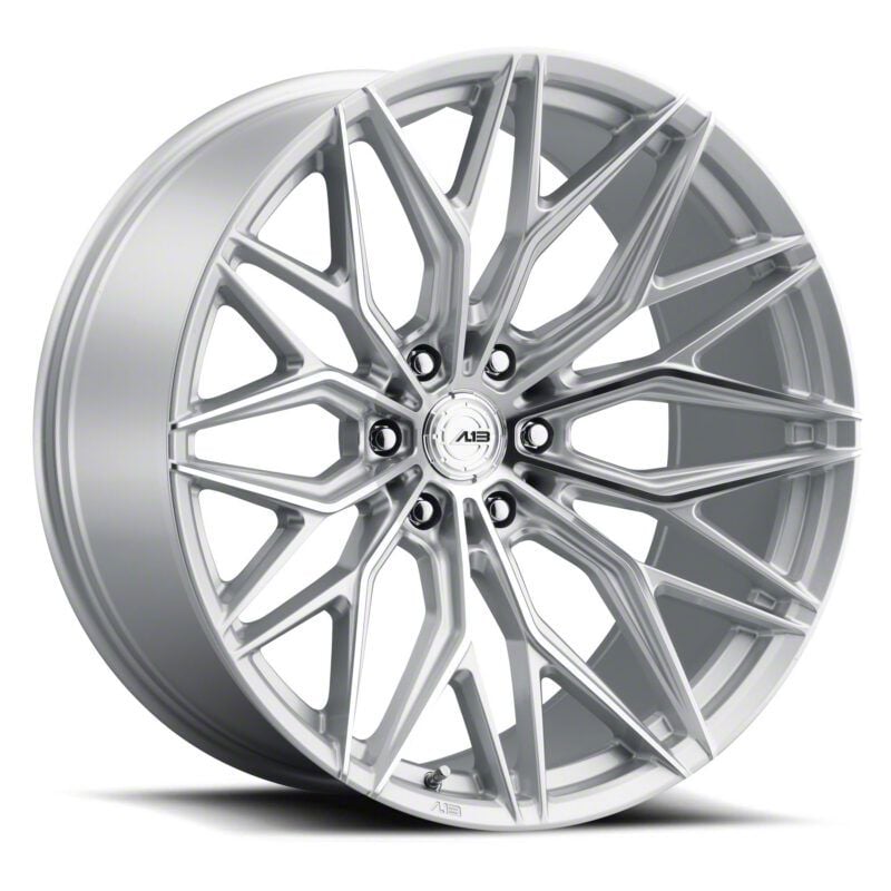 AL13 Wheels Titan FR86 Diamond Silver 6-Lug Wheel; 22x10; 20mm