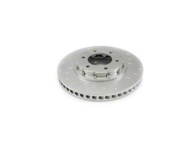 Alcon 335x34mm Slotted Rotor; Front Driver Side (21-25 Bronco, Excluding Raptor)