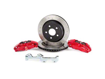 Alcon 330x22mm Slotted Rotors; Rear Pair (20-25 Jeep Gladiator JT)