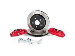 Alcon 330x22mm Slotted Rotors; Rear Pair (07-25 Jeep Wrangler JK & JL)