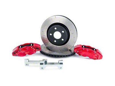 Alcon Military Grade Brake Upgrade Kit; Front (07-18 Jeep Wrangler JK)