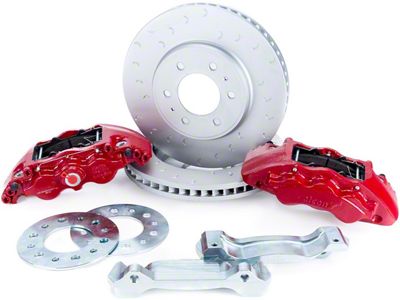 Alcon 355x34mm Slotted Rotor; Front Passenger Side (16-23 Tacoma)