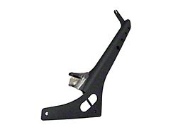 All Terrain Concepts 50-Inch Windshield Light Bar Brackets; Black (20-25 Jeep Gladiator JT)