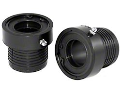 Alloy USA Front Axle Tube Seals; Black (03-06 Jeep Wrangler TJ Rubicon; 07-18 Jeep Wrangler JK)