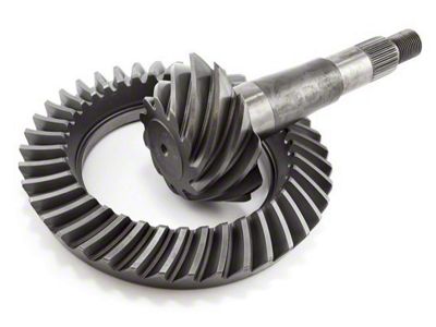 Alloy USA Dana 30 Front Axle/44 Rear Axle Ring and Pinion Gear Kit; 4.10 Gear Ratio (07-18 Jeep Wrangler JK, Excluding Rubicon)