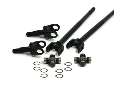 Alloy USA 30-Spline Dana 44 Front Axle Kit; Inners and Outers (03-06 Jeep Wrangler TJ Rubicon)