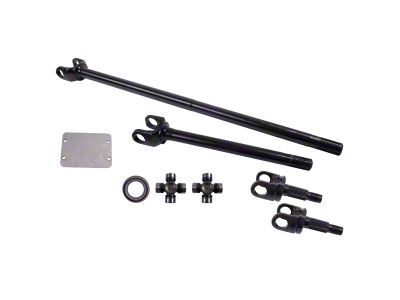 Alloy USA 27-Spline Dana 30 Front Axle Kit; Disconnect Eliminator (87-95 Jeep Wrangler YJ)