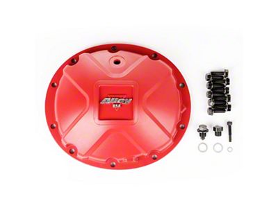 Alloy USA Dana 35 Differential Cover; Cast Aluminum; Red (84-01 Jeep Cherokee XJ)