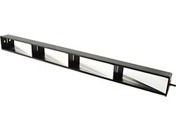 Allstar Performance 4-Panel Rear View Mirror; Tinted (Universal; Some Adaptation May Be Required)