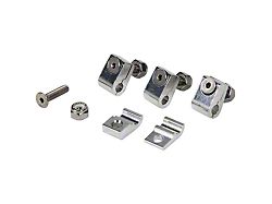Allstar Performance Aluminum Line Clamps; 3/16-Inch; 4-Pack