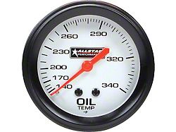 Allstar Performance Mechanical Oil Temperature Gauge; 2-5/8-Inch (Universal; Some Adaptation May Be Required)