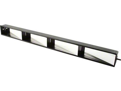 Allstar Performance 4-Panel Rear View Mirror; Tinted (Universal; Some Adaptation May Be Required)