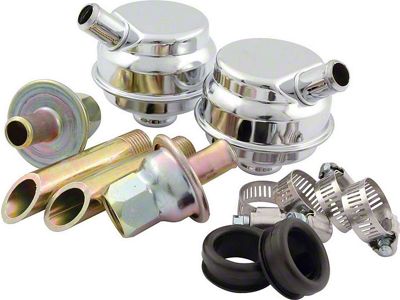 Allstar Performance Crankcase Evacuation System Kit (Universal; Some Adaptation May Be Required)