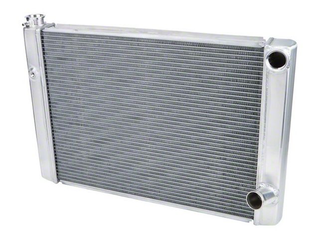 Dual Plumes Radiator Allstar Performance Jeep Wrangler Aluminum Dual Pass Radiator; 19 x 28 ...