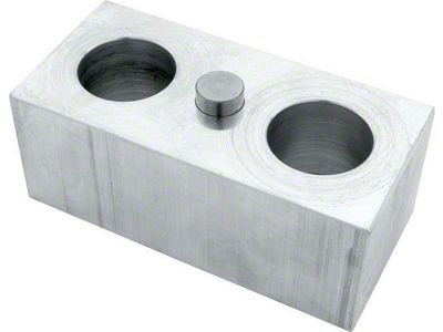 Allstar Performance Billet Aluminum Leaf-Spring Lowering Block; 3-Inch (Universal; Some Adaptation May Be Required)