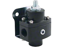 Allstar Performance Fuel Pressure Regulator; Black (Universal; Some Adaptation May Be Required)