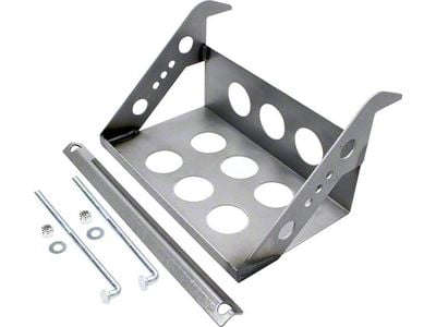 Allstar Performance Weld-On Battery Box; 12-Inch x 7-1/4-Inch (Universal; Some Adaptation May Be Required)