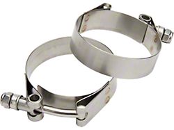 Allstar Performance T-Bolt Exhaust Band Clamps; 1-3/4 to 2-Inch