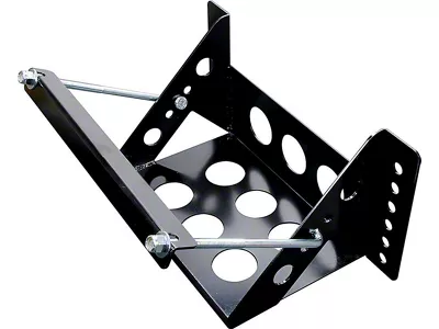 Allstar Performance Bolt-On Style Battery Box; Black (Universal; Some Adaptation May Be Required)
