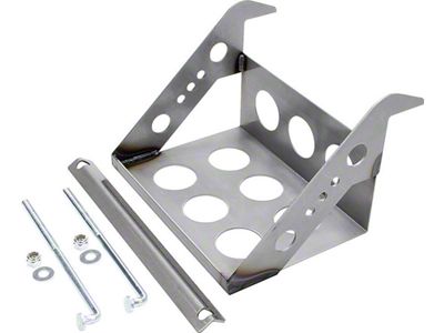 Allstar Performance Weld-On Battery Box; 10-Inch x 7-1/4-Inch (Universal; Some Adaptation May Be Required)