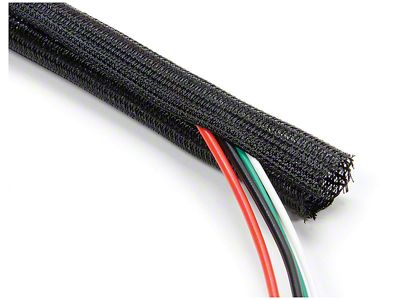 Allstar Performance Braided Wire Wrap; 1/2-Inch x 10-Foot