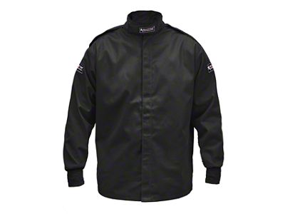 Allstar Performance Single Layer Driving Jacket; SFI 3.2A/1; Black