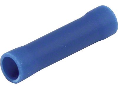 Allstar Performance Vinyl Insulated Butt Connector; 16-14 Gauge; 20-Pack