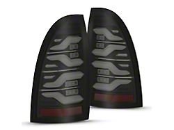 AlphaRex LUXX-Series LED Tail Lights; Black Housing; Smoked Lens (03-09 4Runner)