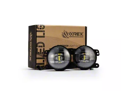 AlphaRex DoubleTap Dual Color LED Projector Fog Lights (20-25 Jeep Gladiator JT)