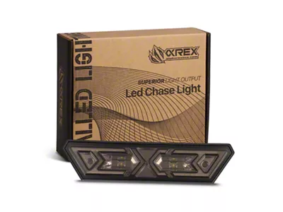 AlphaRex NOVA Series Arrow-X Multi-Functional Off-Road Chase Light; Black Smoked (Universal; Some Adaptation May Be Required)